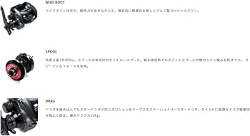 Amazon | テイルウォーク(Tailwalk) リール タイゲーム ワイド